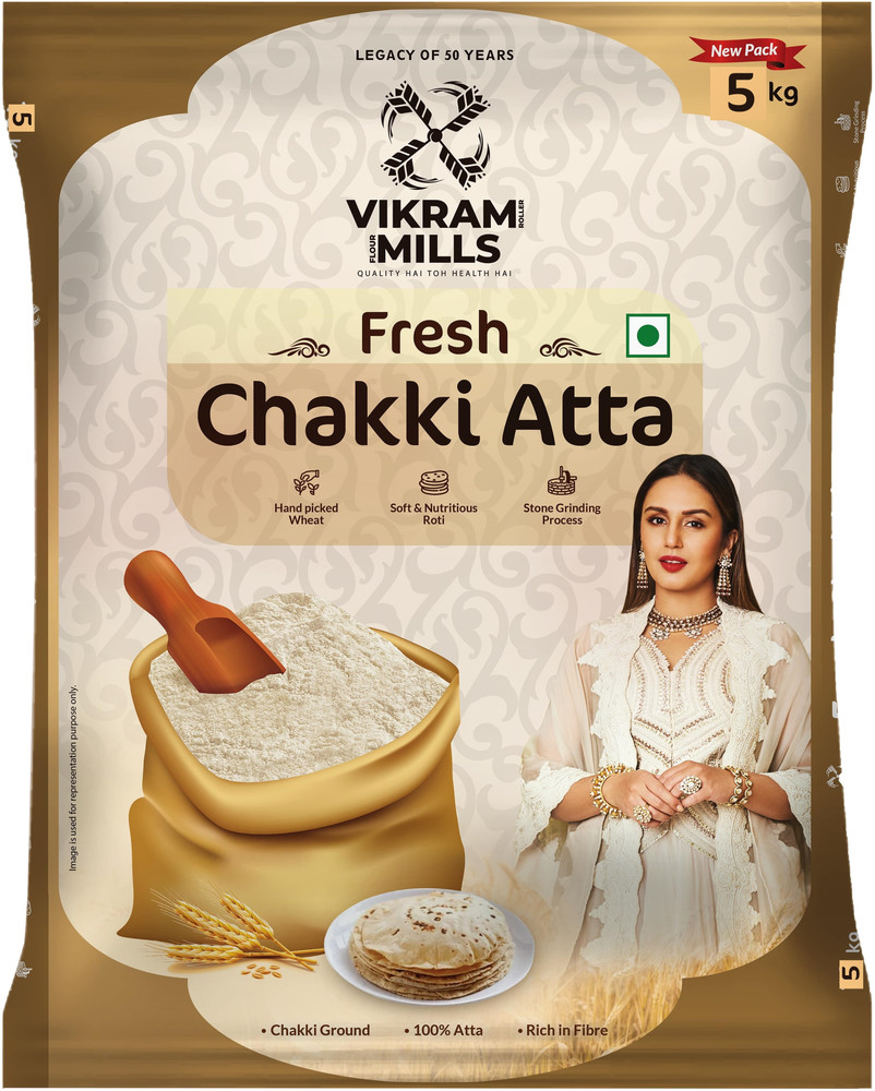 Vikram Mills Fresh Chakki Atta
