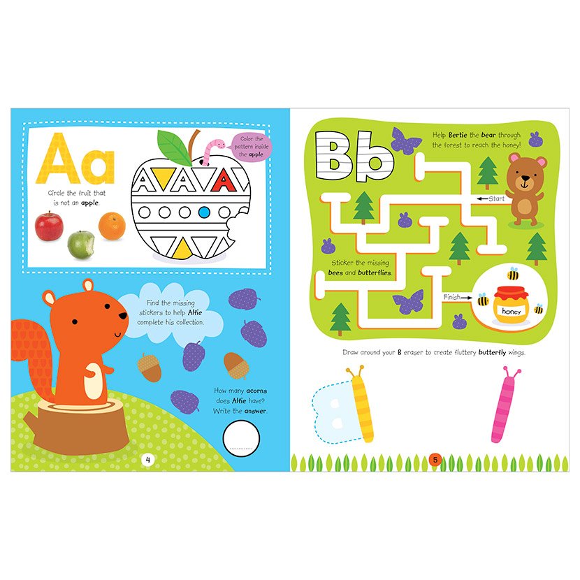 My First Abc Sticker Book
