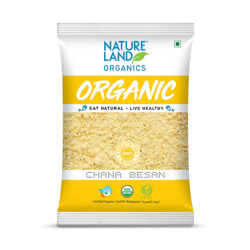 NATURELAND ORGANICS MAIZE FLOUR 500 G