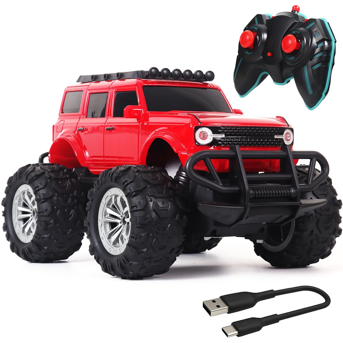 Wembley Remote Control Monster Truck Toy Vehicle (5 - 7 years)
