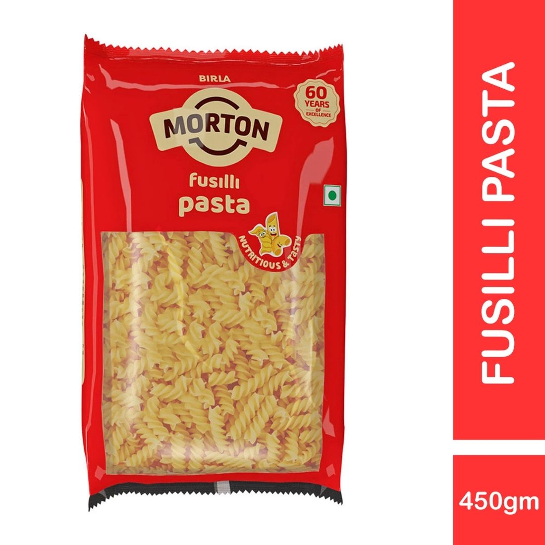 MORTON PASTA FUSILLI  450G