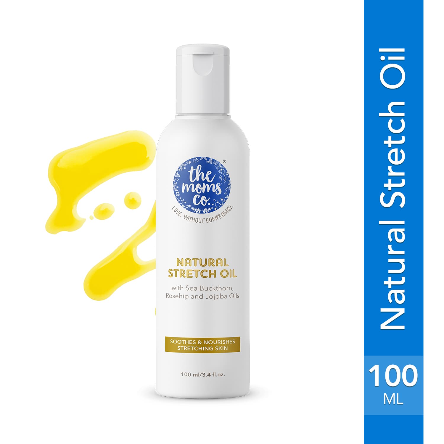The Moms Co. Natural Anti Stretch Mark Massage Oil