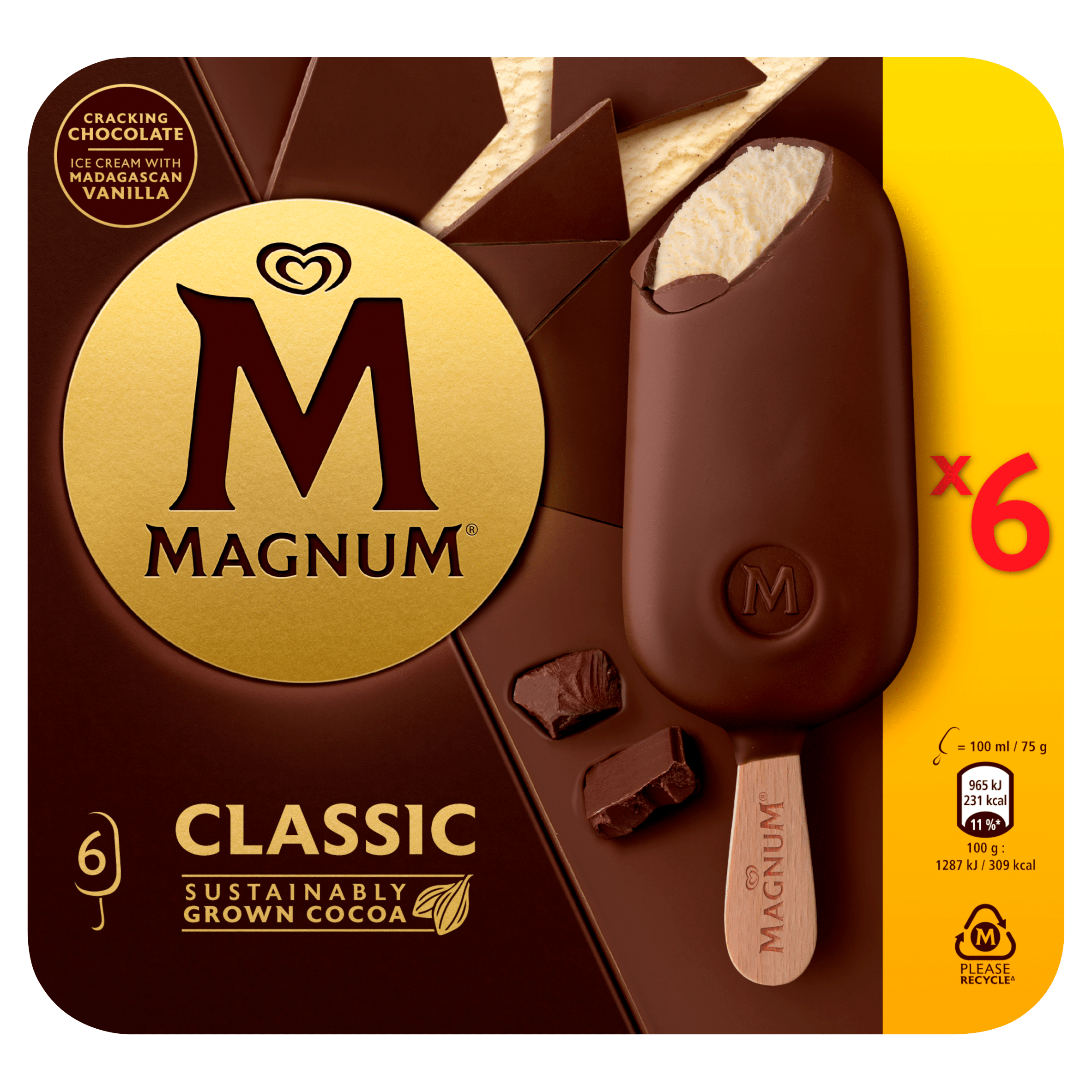 CLASSIC CREAME CHOCO 100G
