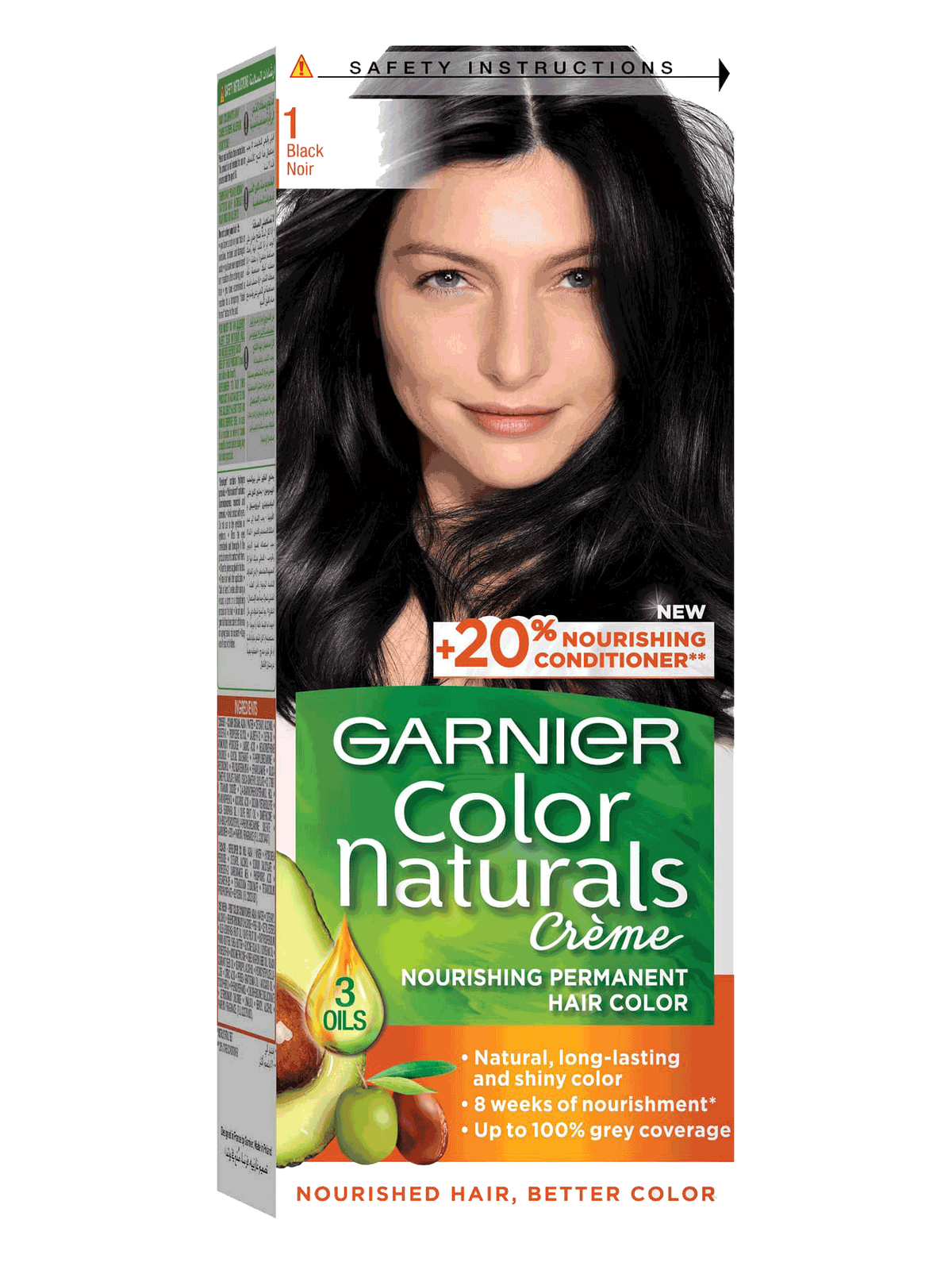 GARNIER COLOR NATURALS BLACK