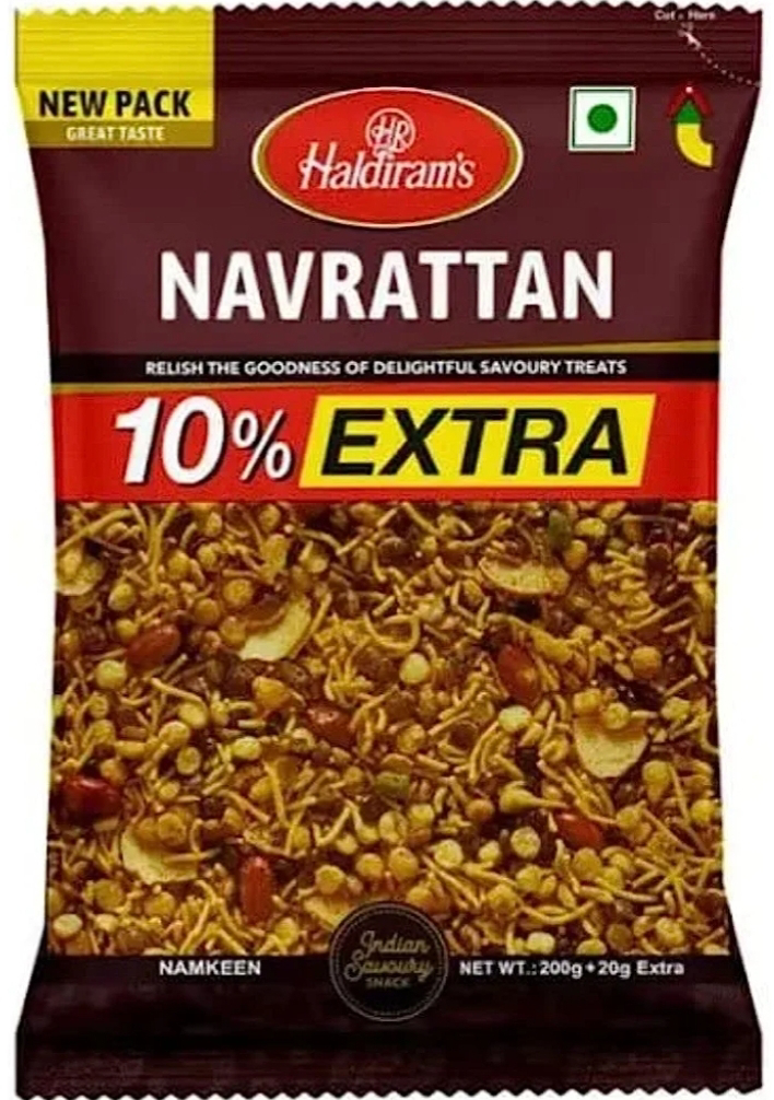 HALDIRAM'S NAVRATTAN 10% EXTRA 440GM