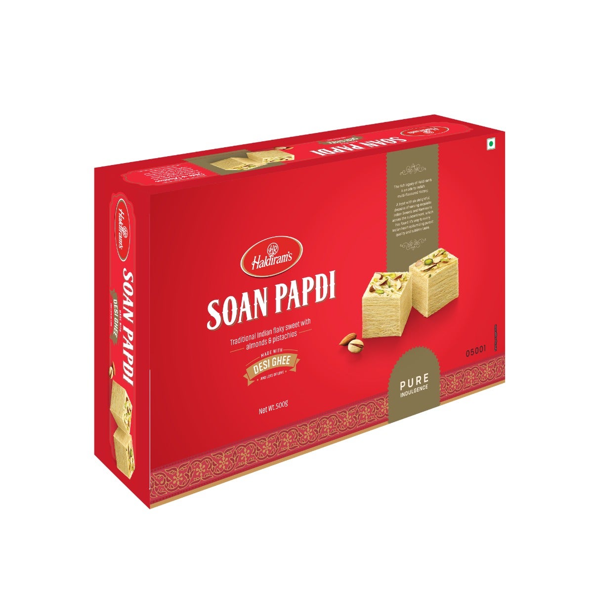 Cow Ghee Soan Papdi by Haldiram's