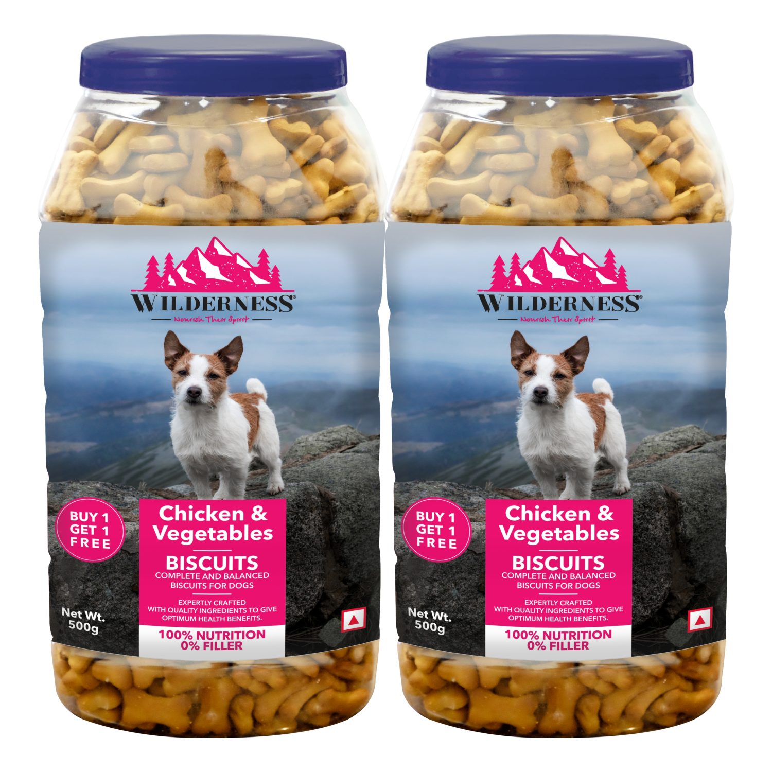 Wilderness Chicken And Vegetables Adult Dog Food - Buy 1 Get 1 Free