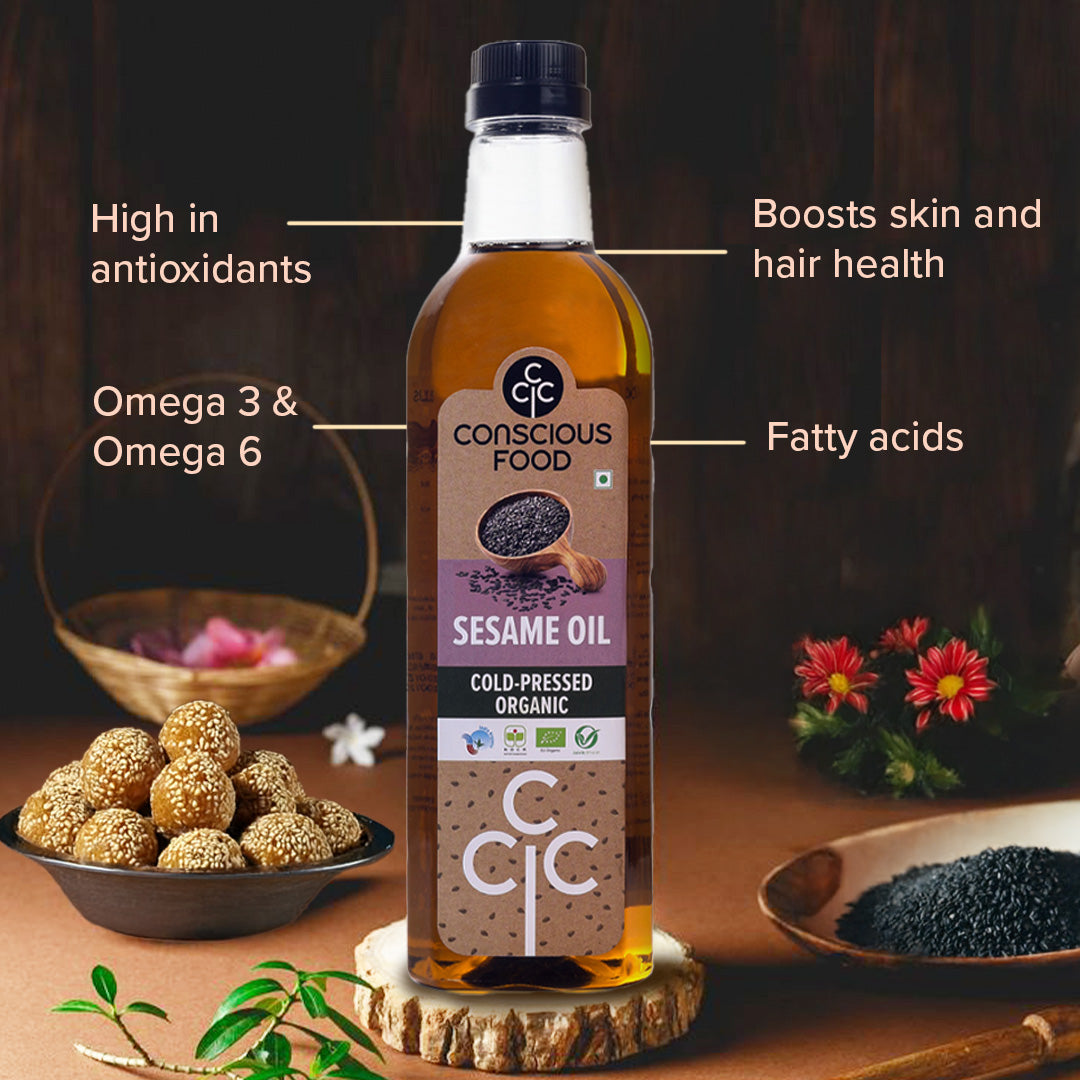 Conscious Food Organic Sesame Oil