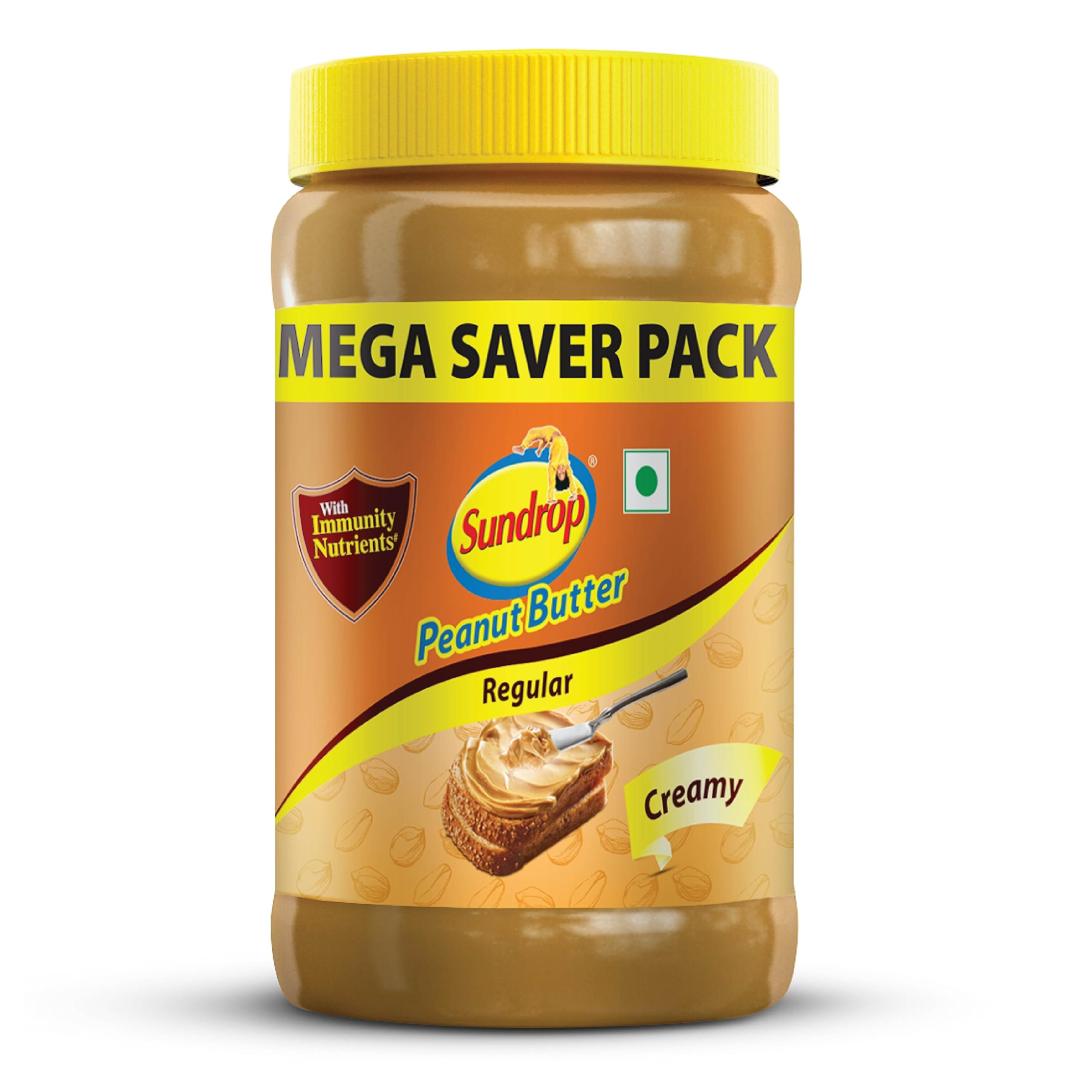 SUNDROP PEANUT BUTTER REGULAR CREAMY 924GM