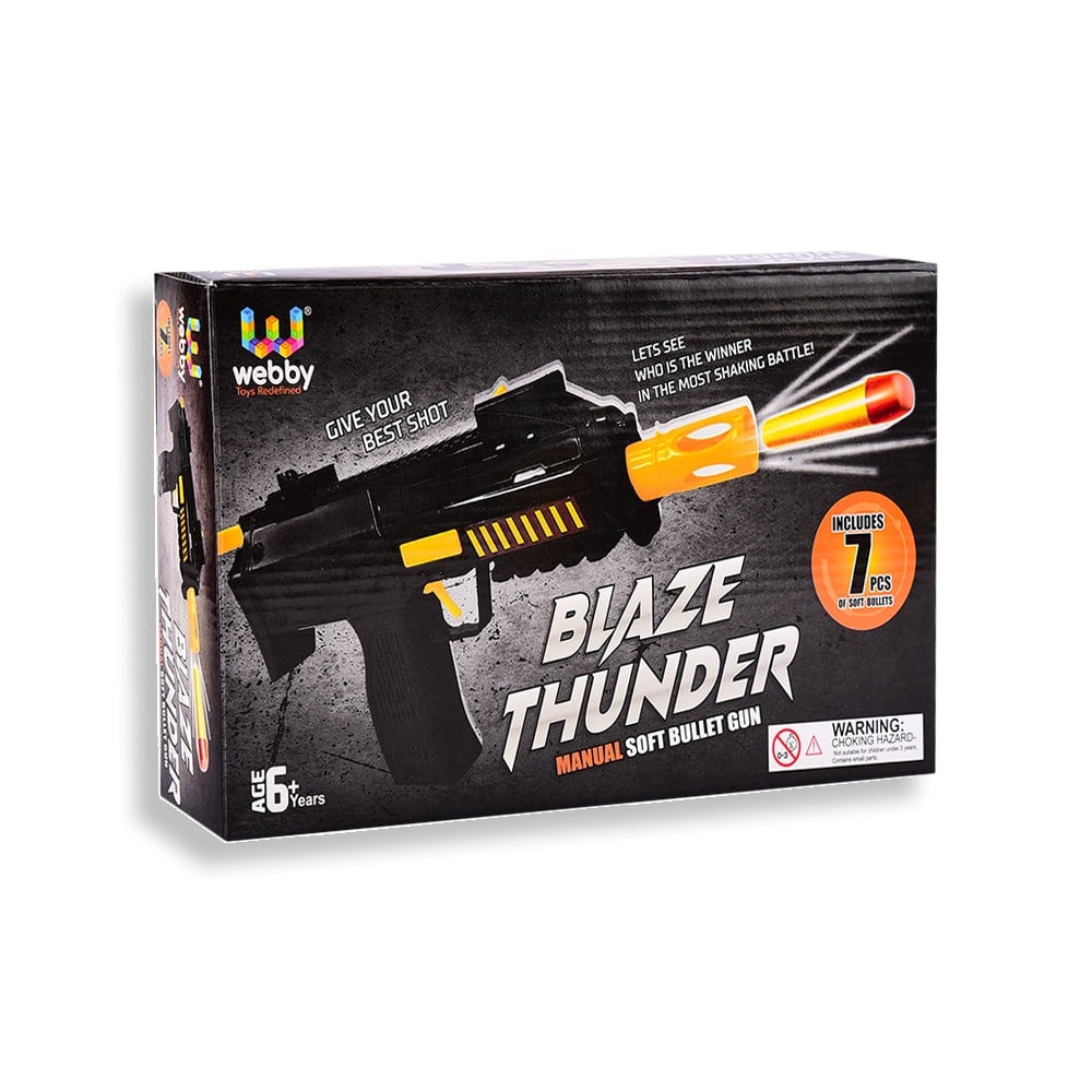Webby Toys Blaze Toy Gun (4 - 6 Years)