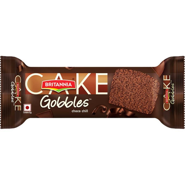 BRITANNIA GOBBLES CAKE CHOCO CHILL 55G