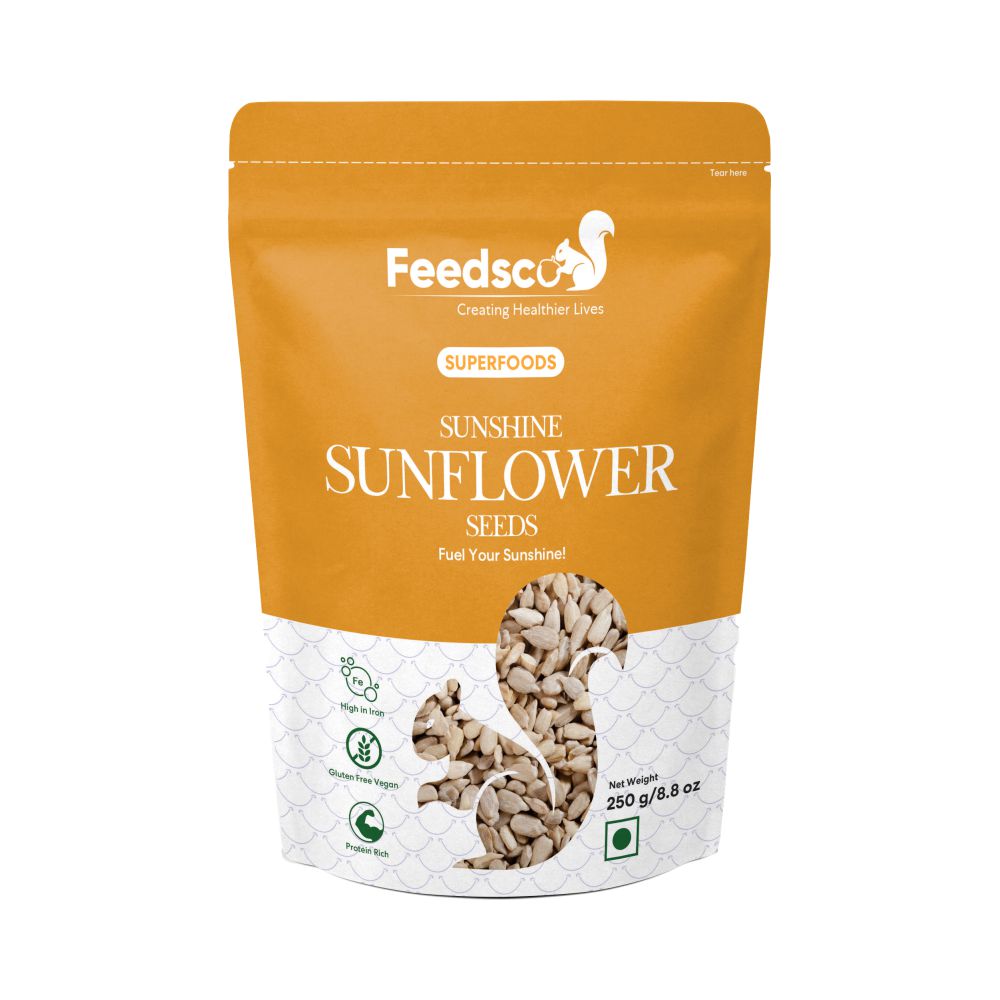 FEEDSCO SUNSHINE SUNFLOWER SEEDS 250G
