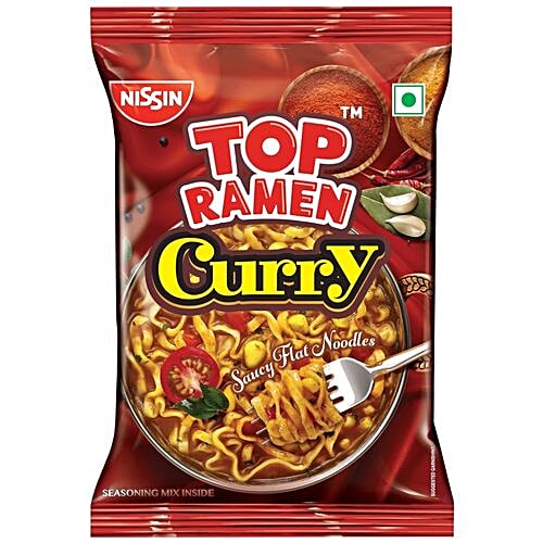 TOP RAMEN CURRY NOODLES 70G