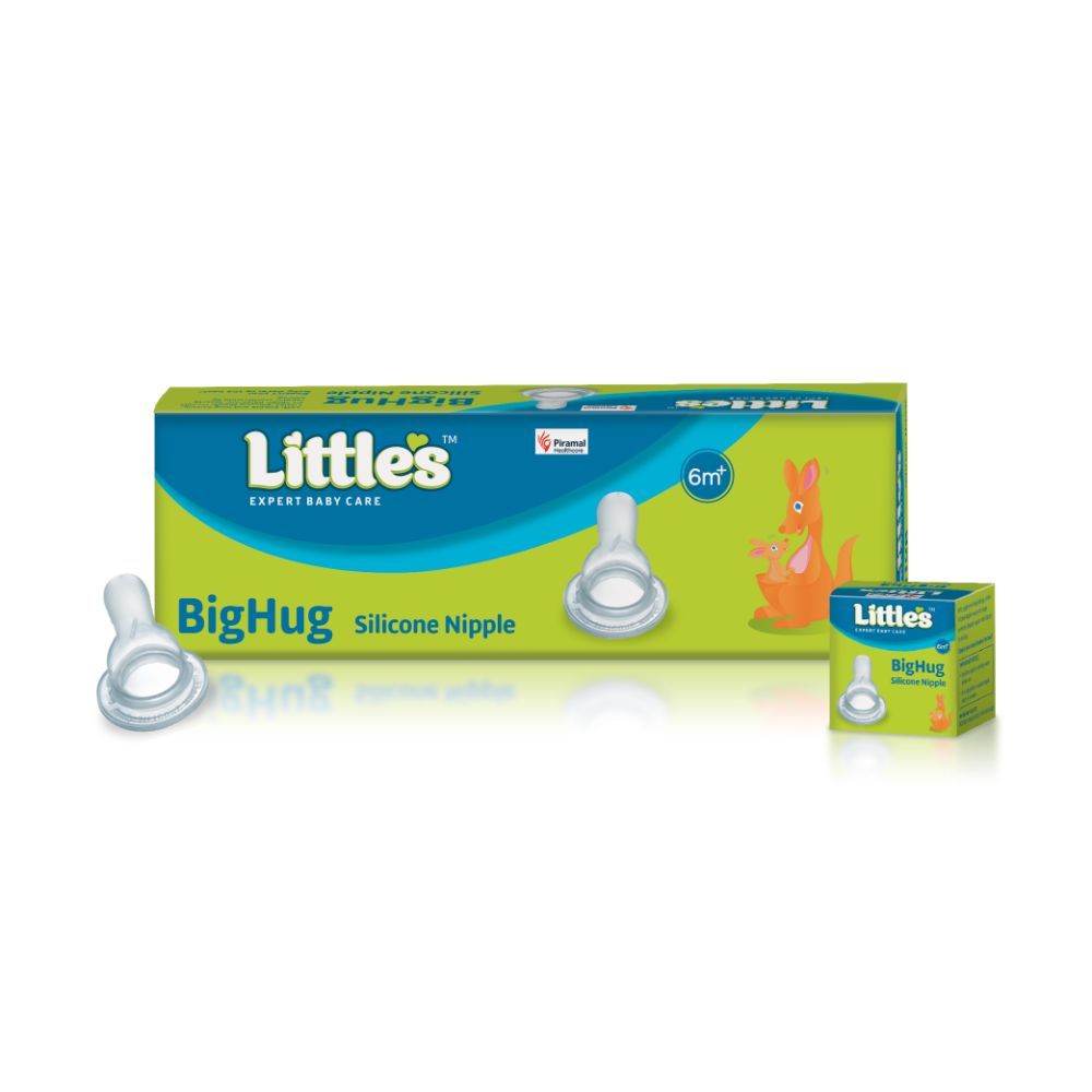 LITTLES BIGHUG SILICONE NIPPLE