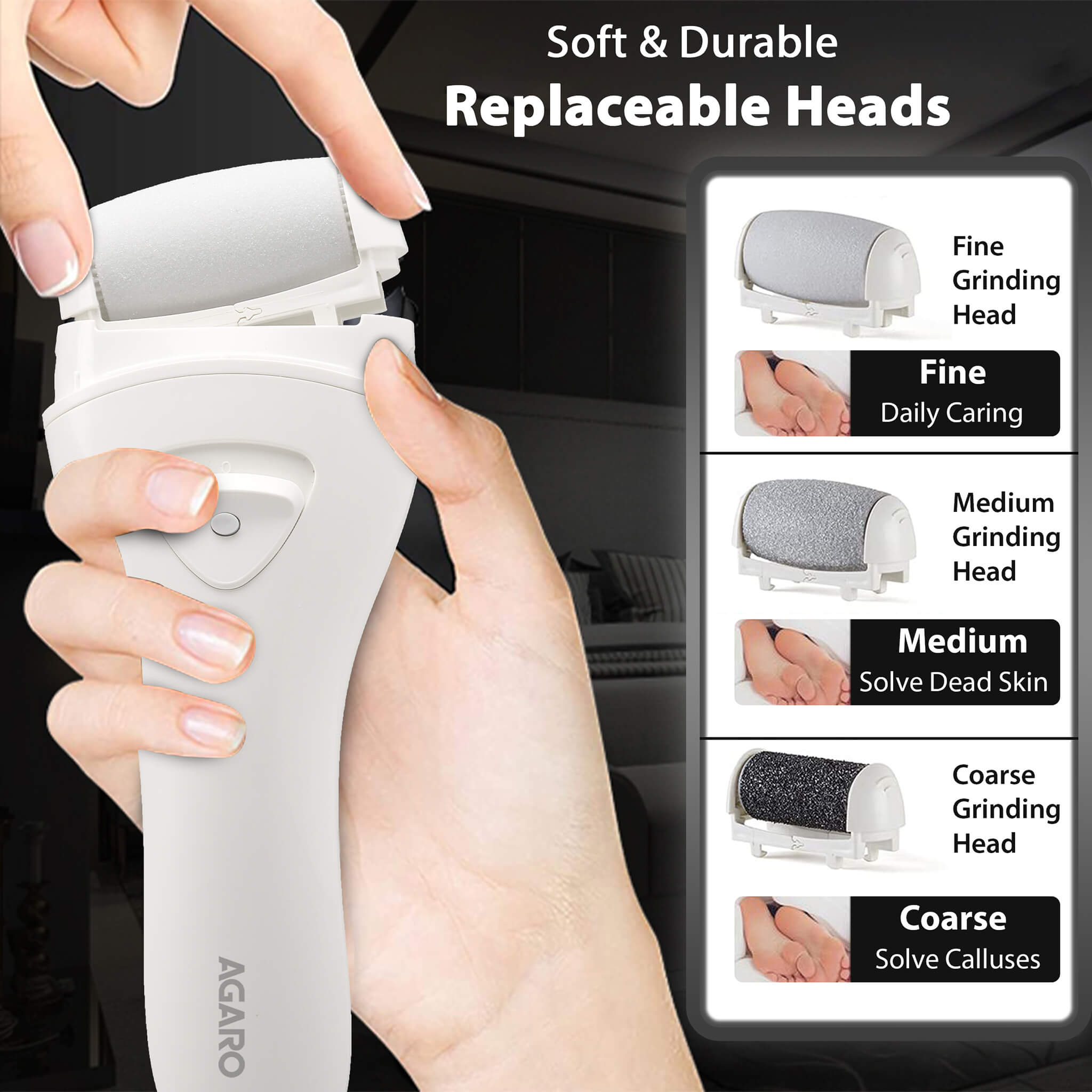 Agaro Soft And Durable Callus Remover