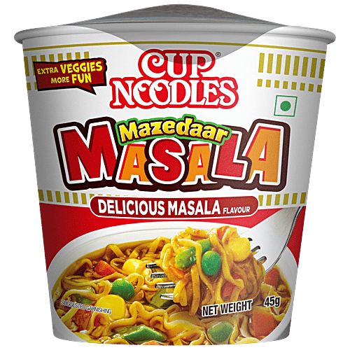 Nissin Mazedar Masala Noodles (Cup) - Pack of 3