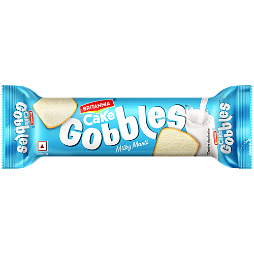 BRITANNIA GOBBLES CAKE MILKY MASTI 28G