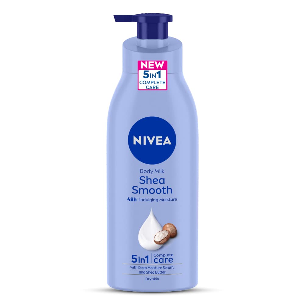 Nivea Smooth Milk Shea Butter Moisturizing Lotion