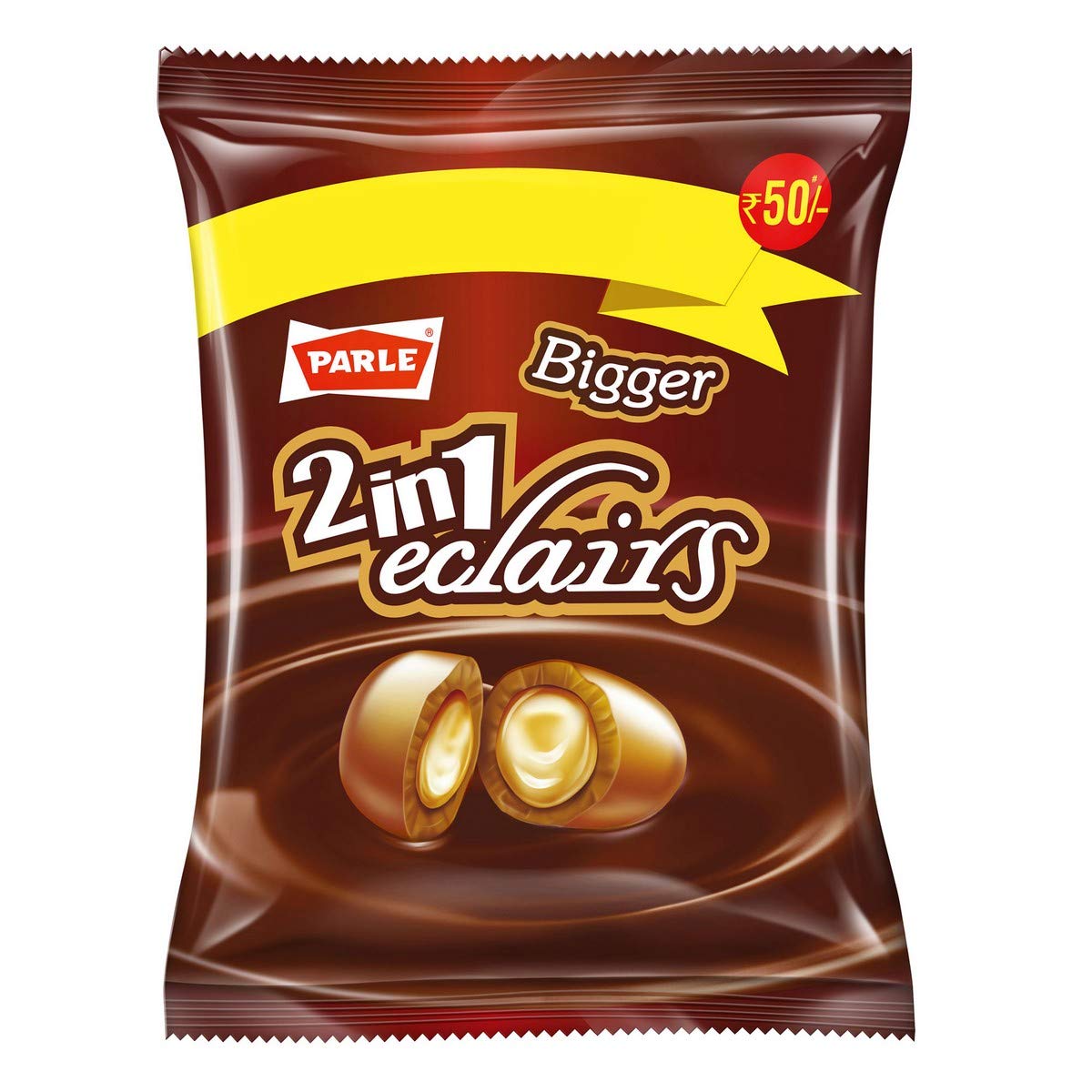 PARLE BIGGER 2IN1 ECLAIRS 198G