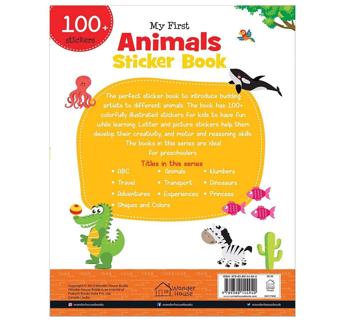 My First Animal Sticker Book
