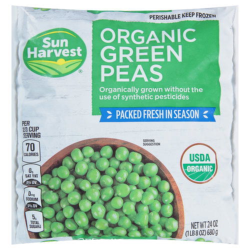 Green Peas - Organically grown