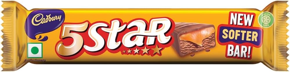 CADBURY 5STAR SOFTER BAR 38G