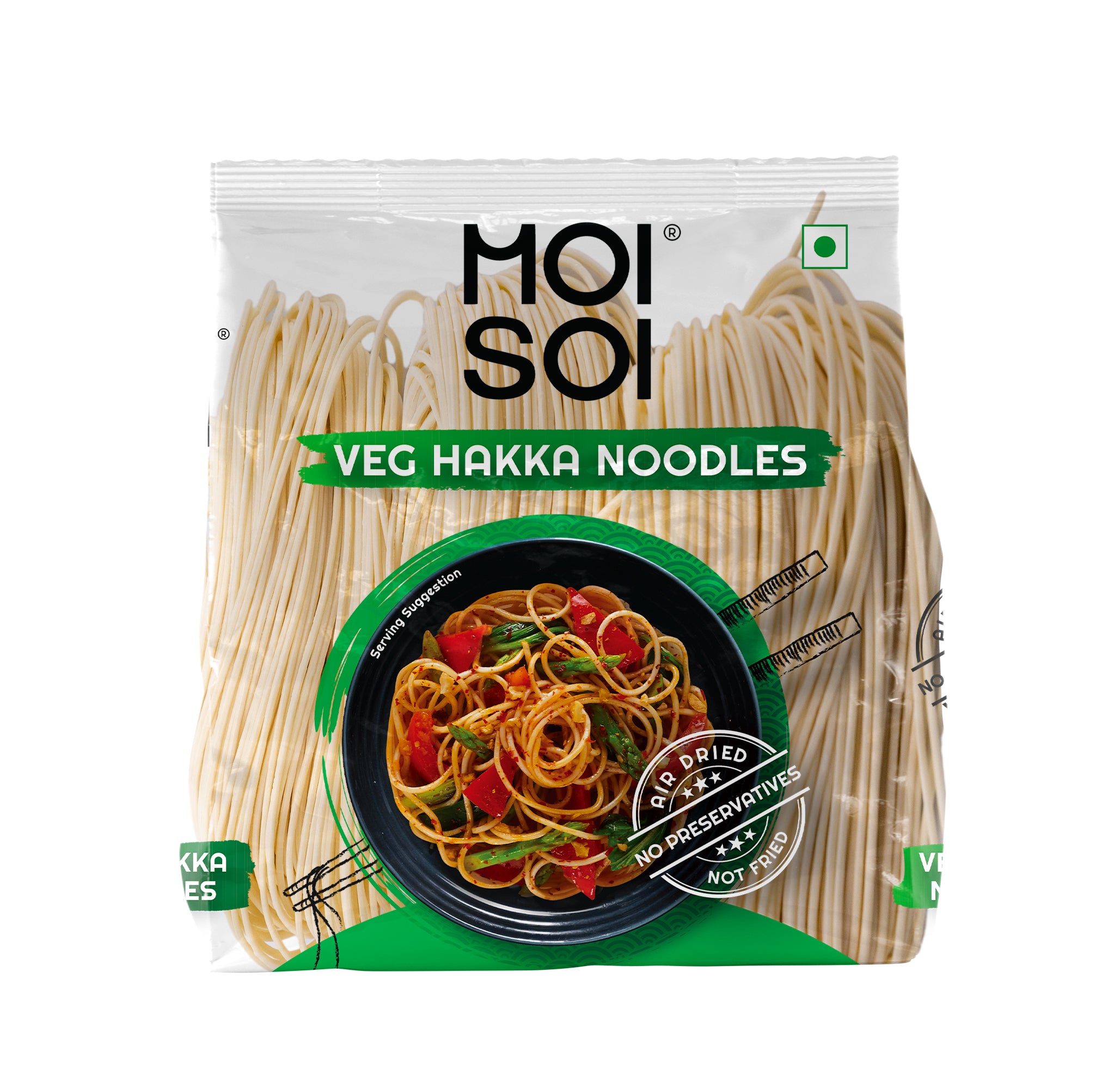Moi Soi Veg Long Hakka Noodles