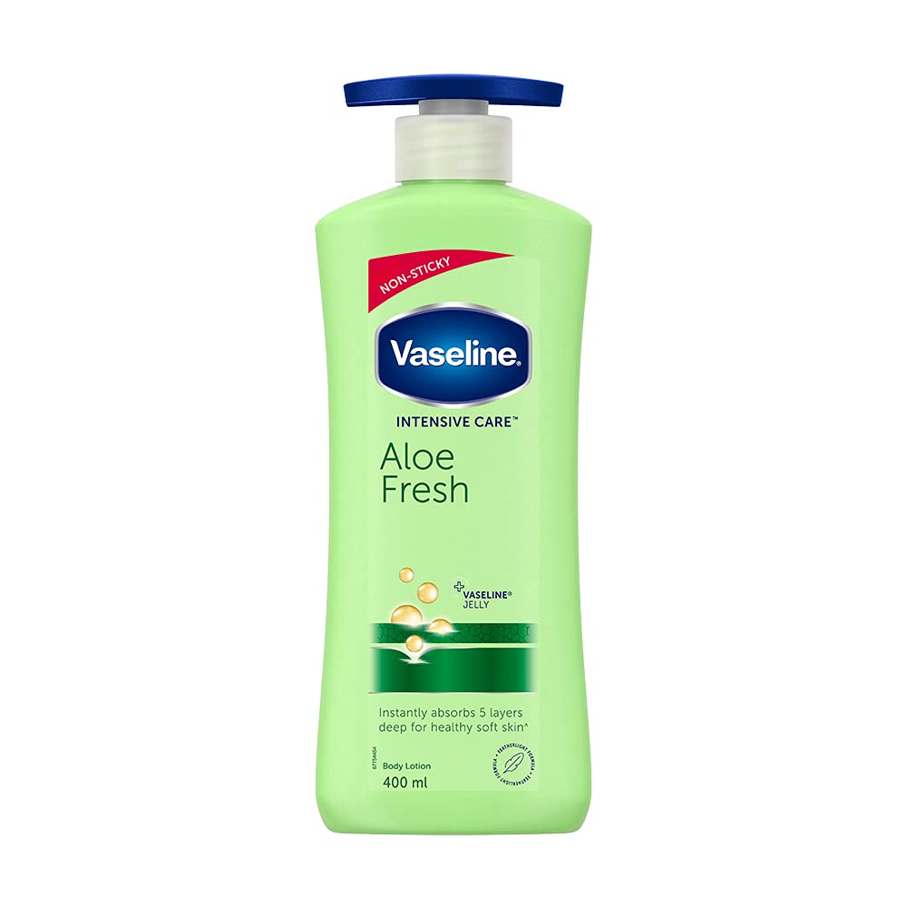 Vaseline Intensive Care Aloe Fresh Moisturizing Lotion