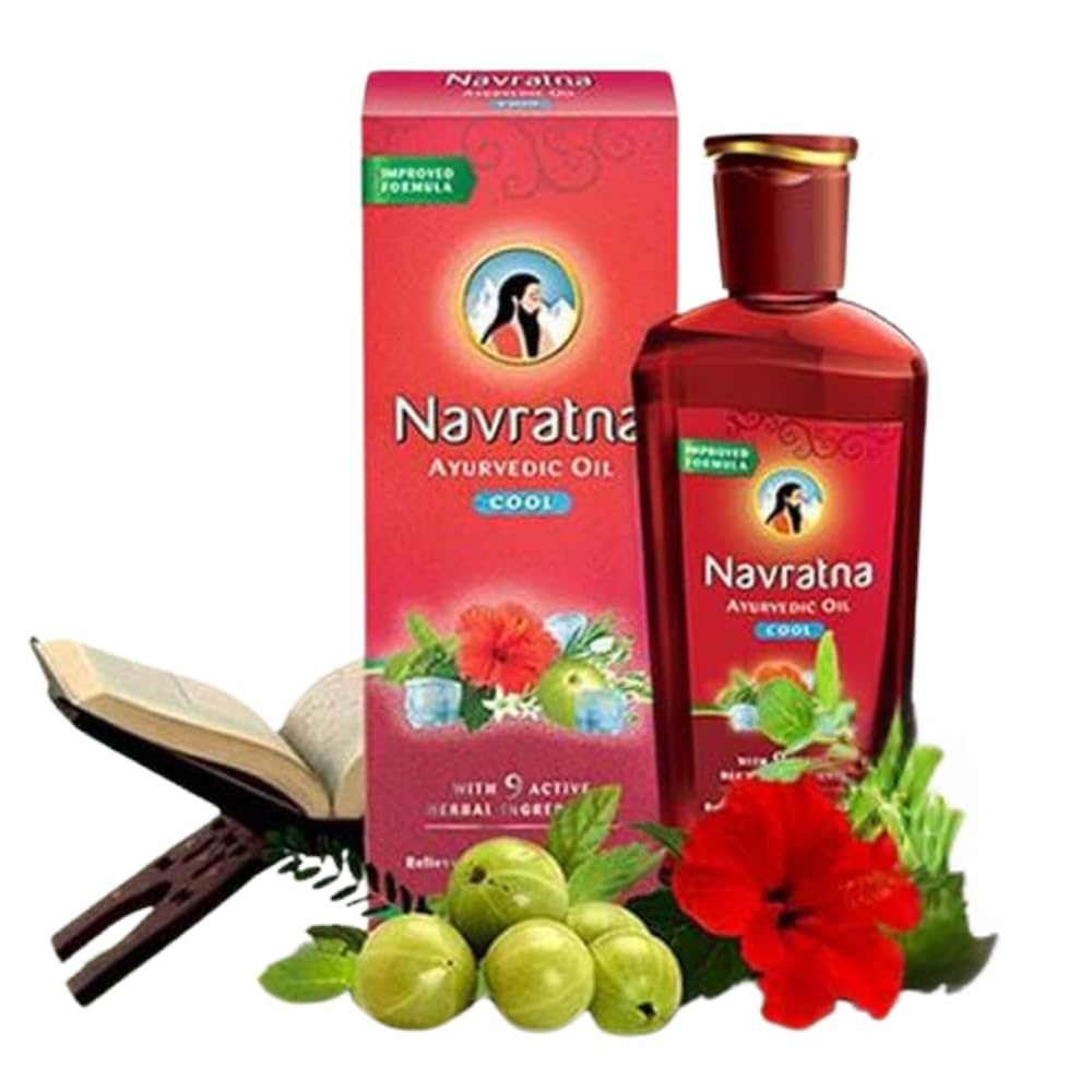NAVRATAN AURRVEDIC OIL EXTERA THANDA 90ML
