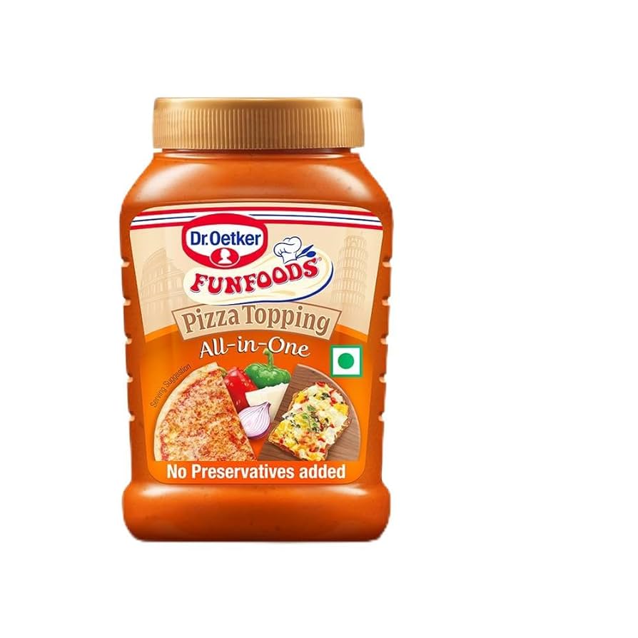 FUNFOODS PIZZA TOPPING 325G