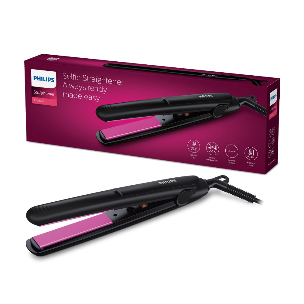 Philips Hair Straightener HP8302/06 (Black)