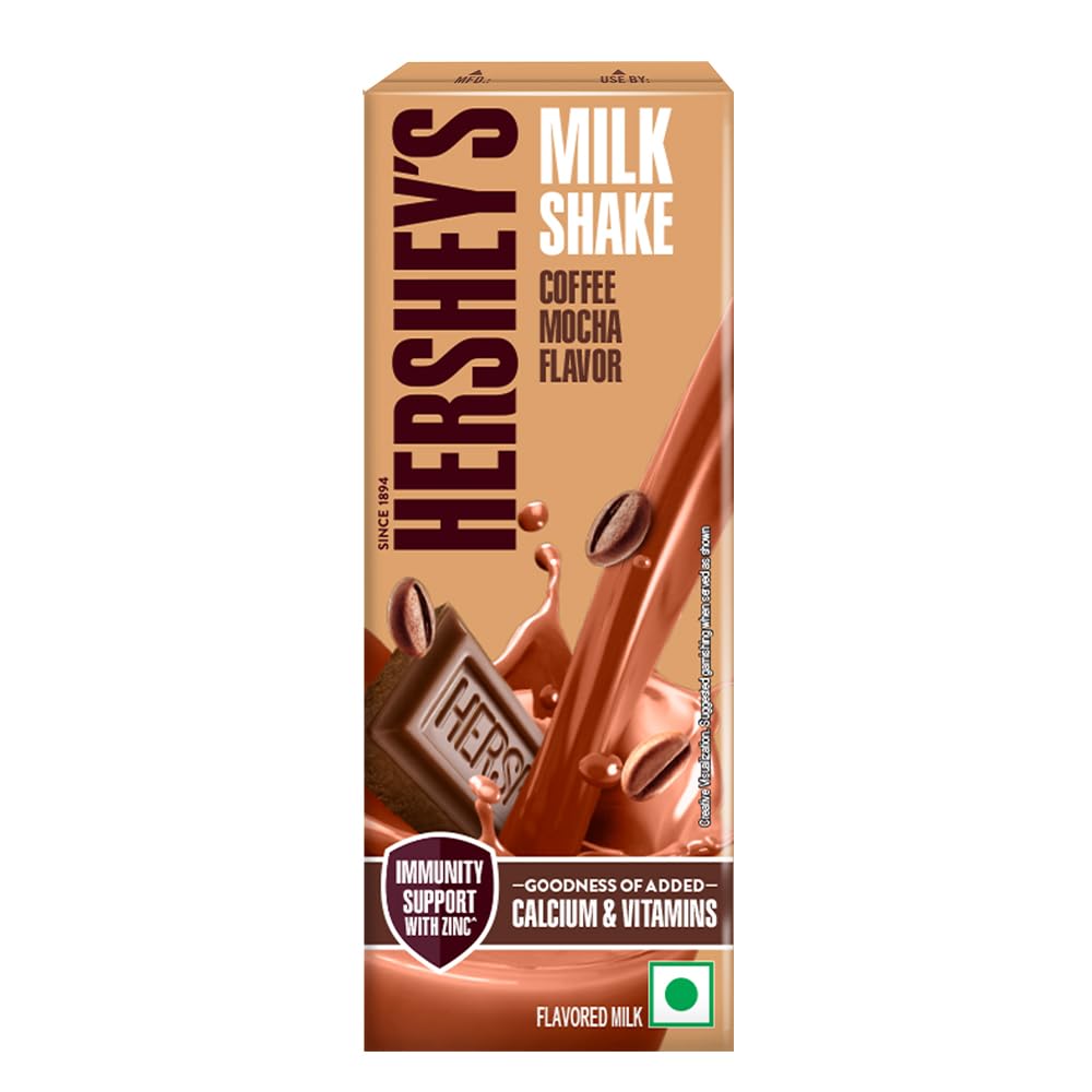 HERSHEY'S MILK SHAKE COFFEE MOCHA FLAVR 180ML