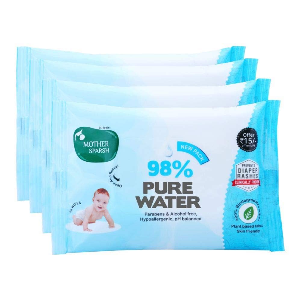 MOTHER SPARSH 15 WIPES