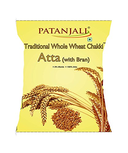 Patanjali Traditional Whole Wheat Chakki Atta (with Bran)