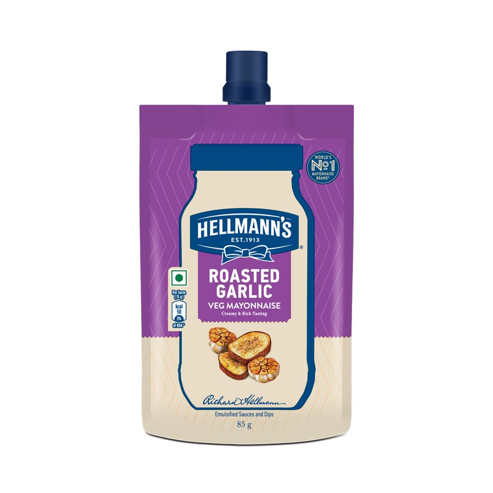 HELLMANN'S ROASTED GARLIC 85G