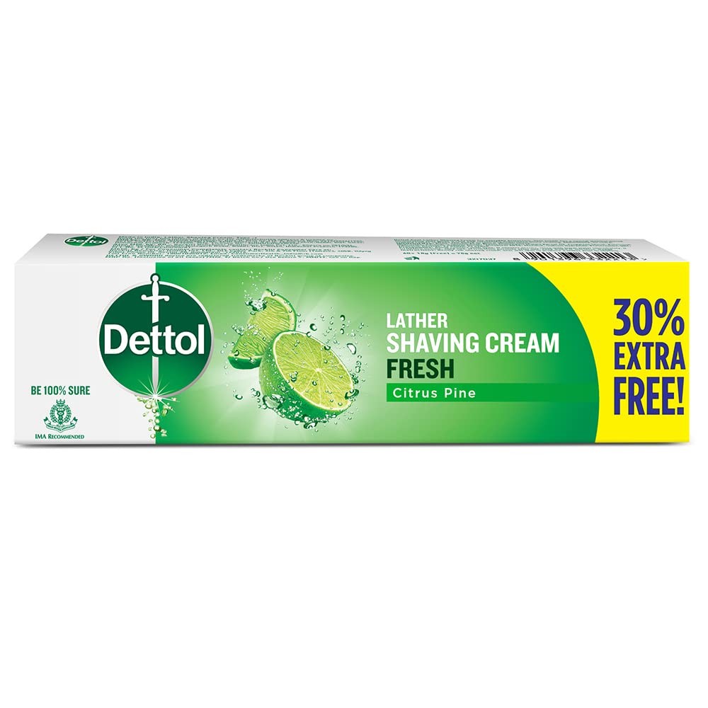 DETTOL FRESH LATHER SHAVING CREAM 78G