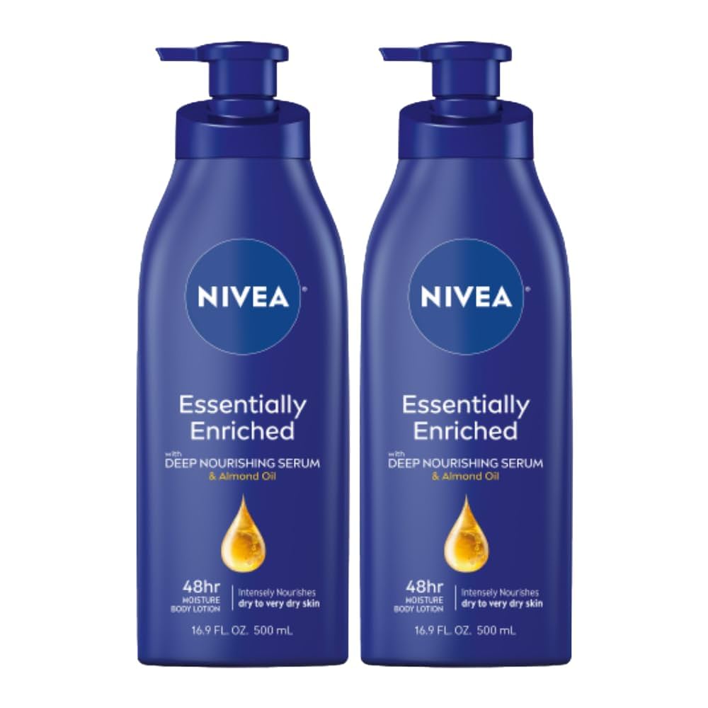 Nivea Nourishing Body Milk (Very Dry Skin) - Pack of 2