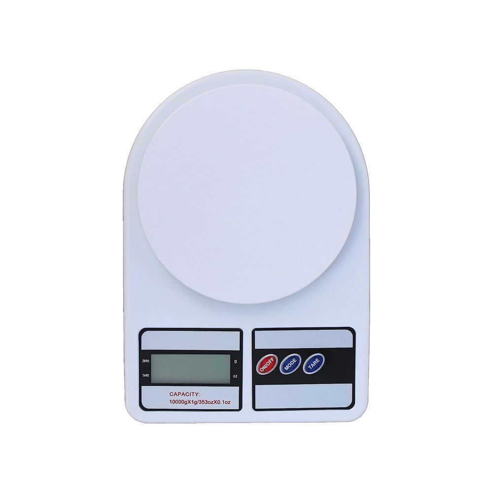 DesiDiya Kitchen Digital Weighing Scale (White)