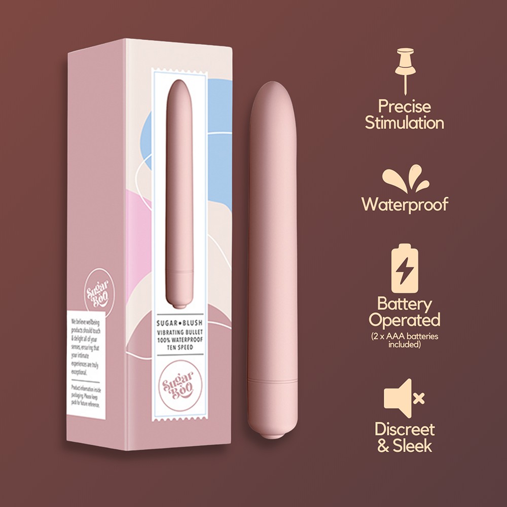 Rocks Off Sugar Boo Bullet Vibe Personal Massager By Besharam