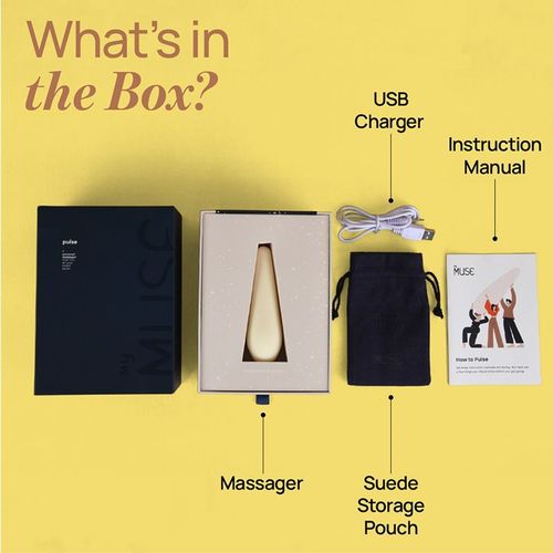 MyMuse Pulse Personal Massager (Morning Light)