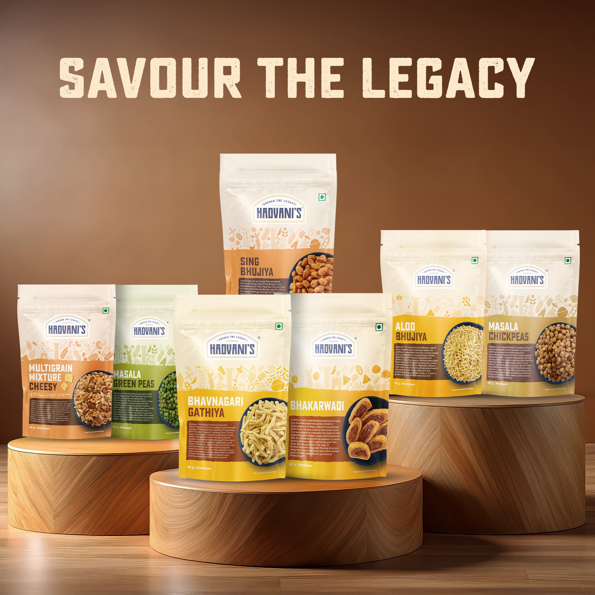 HADVANI'S DAL MOOTH 60G