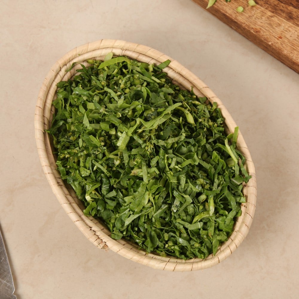 Sarso Saag Veggie Mix (Chopped Sarso, Methi & Palak)