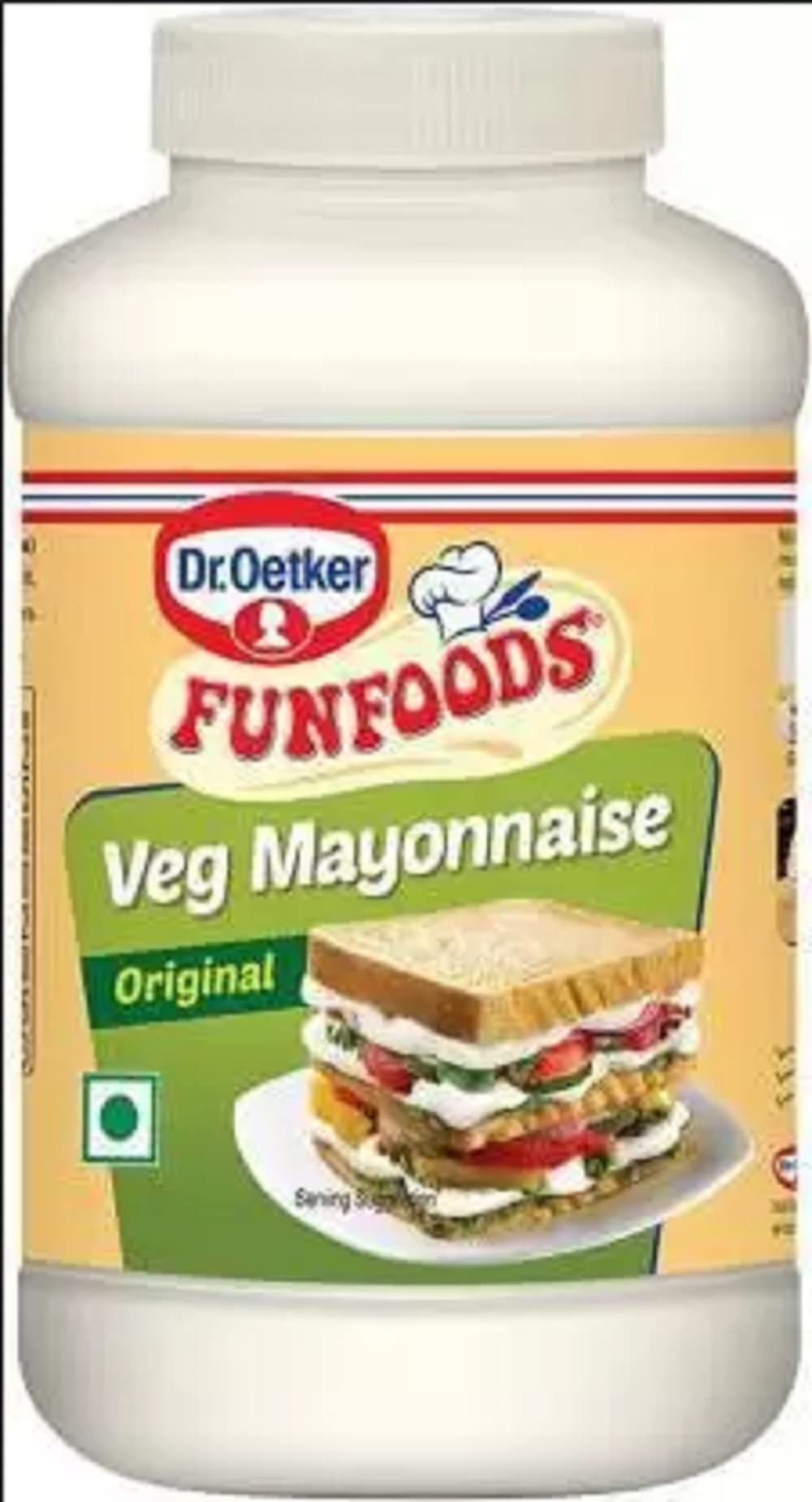 FUNFOODS VEG MAYONNAISE ORIGINAL 400GM