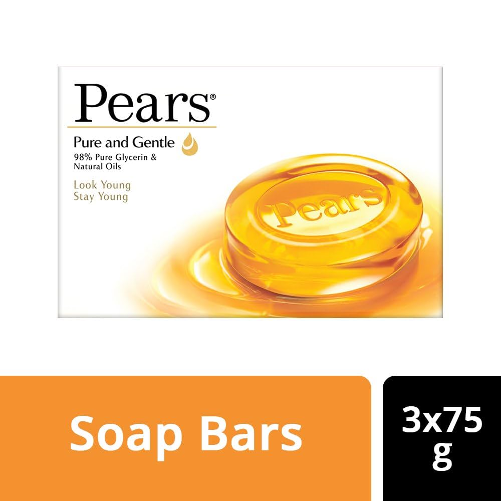 PEARS PURE AND GENTLE BAR 75G