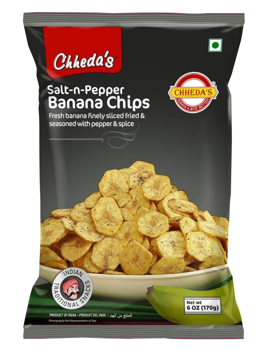 Chheda's Salt-n-Pepper Banana Chips - 170 g