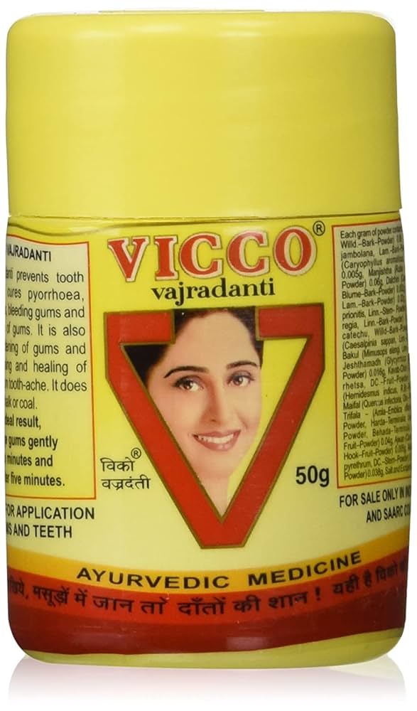 VICCO VAJRADANTI AYURVEDIC MEDICINE 50G