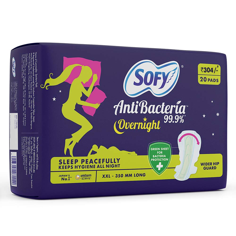 SOFY ANTI BACTERIA OVERNIGHT XXXL 10PADS