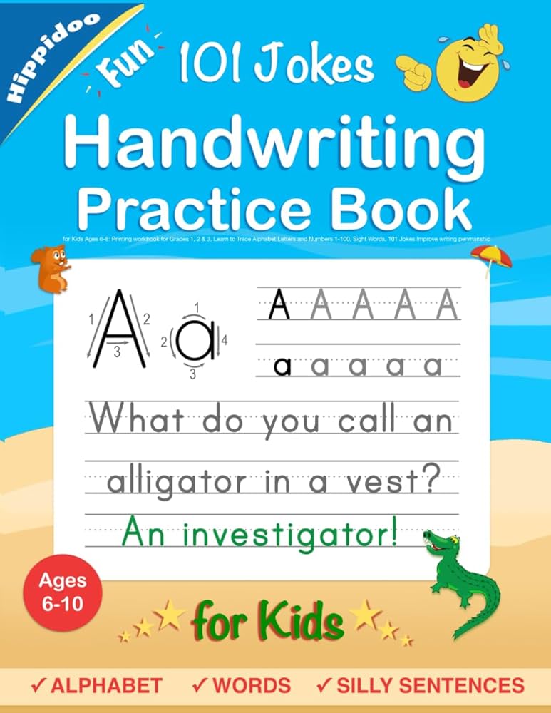 Writing Practice Books for Kids