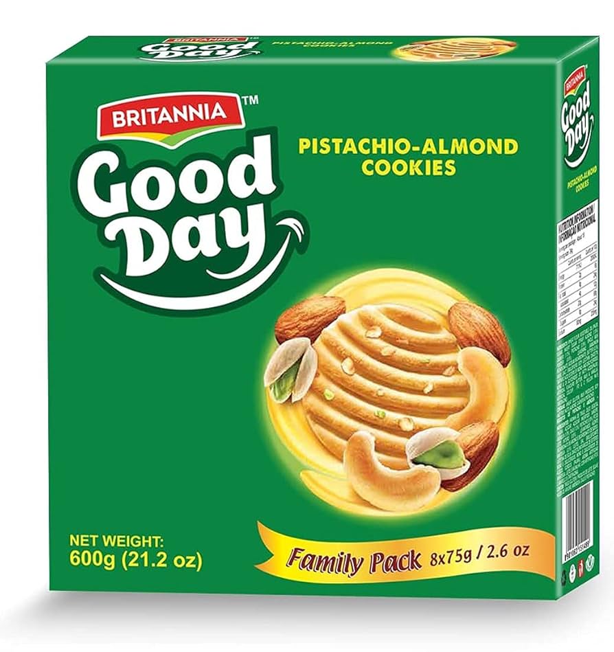 BRITANNIA GOOD DAY CASHEW ALMOND 250G