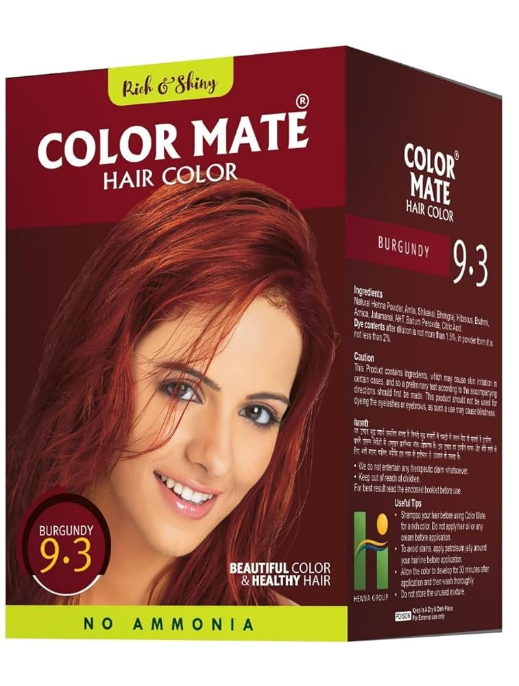 COLOR MATE BURGUNDY 9.3 15G